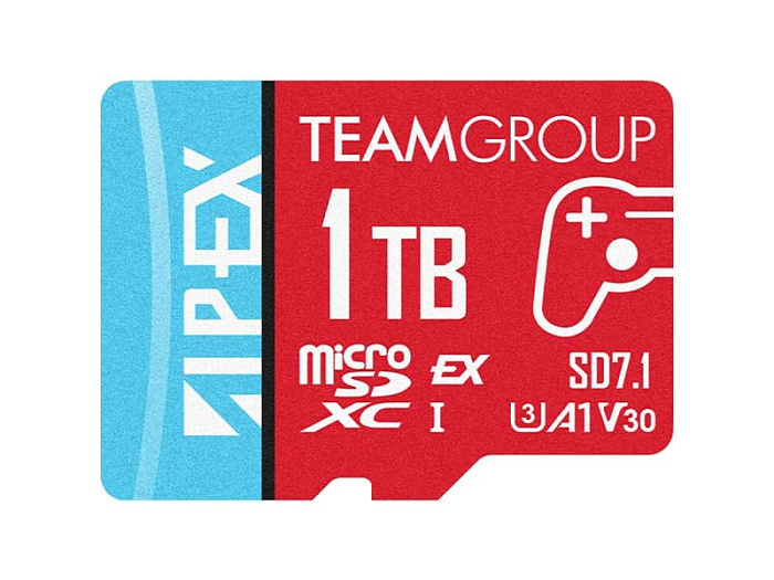 TEAMGROUP анонсировала скорый старт продаж карты памяти APEX SD7.1 microSD Express