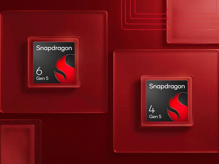 Qualcomm представила процессоры Snapdragon 6 Gen 5 и Snapdragon 4 Gen 5