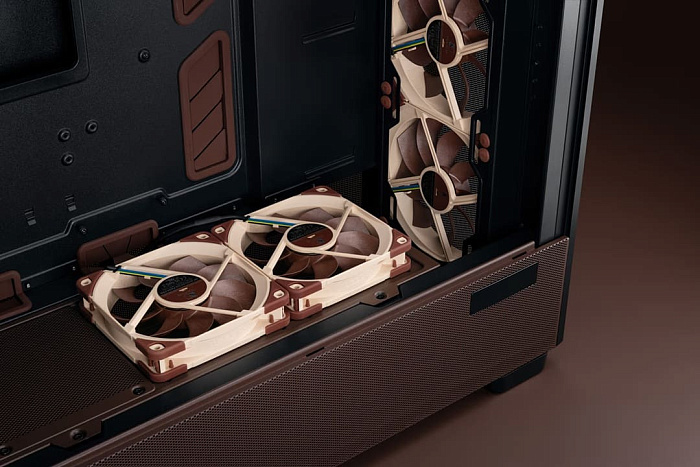 Antec и Noctua закончили работу над корпусом Flux Pro Noctua Edition