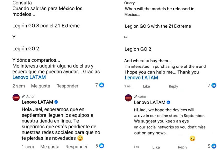 Слух: портативная консоль Lenovo Legion Go 2 будет выпущена в сентябре