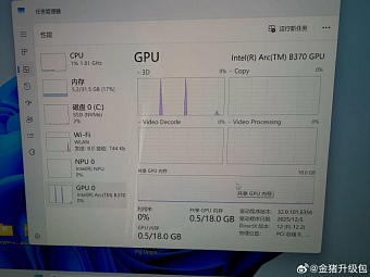 iGPU Panther Lake лишается наименования, если скорость оперативной памяти ниже требуемой