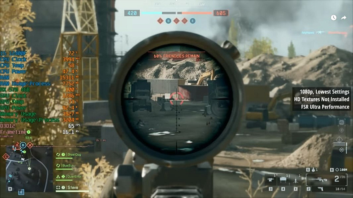 В Battlefield 6 можно играть даже на Radeon RX 570 и GeForce GTX 1650 SUPER В Battlefield 6 можно играть даже на Radeon RX 570 и GeForce GTX 1650 SUPER