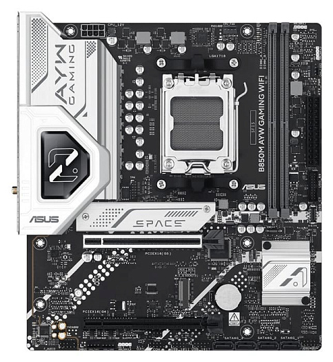 ASUS выпустила материнскую плату B850M AYW Gaming WiFi