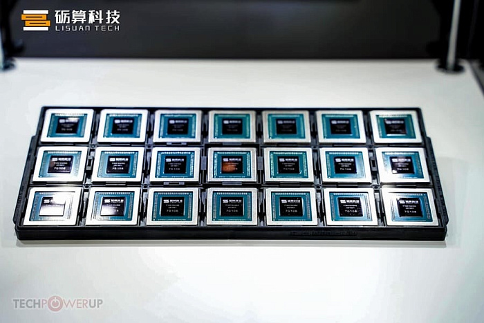 Китайская Lisuan показала видеокарты 7G105 и 7G106 на графическом процессоре G100