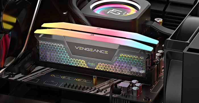 CORSAIR выпустила оперативную память Vengeance RGB DDR5 CUDIMM