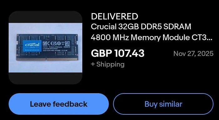 Модули оперативной памяти привлекают внимание воров