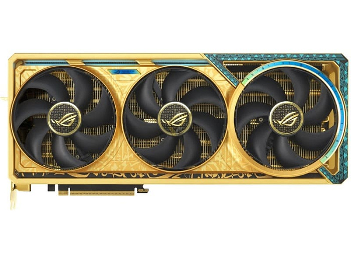 ASUS работает над ROG Astral GeForce RTX 5080 Dhahab Core