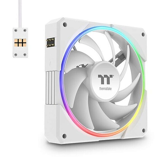 Thermaltake выпустила вентиляторы TS120 EX RGB и TS140 EX RGB с датчиком температуры