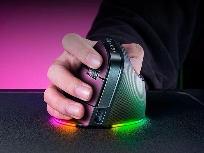 Razer выпустила свою первую вертикальную мышь Pro Click V2 Vertical Edition