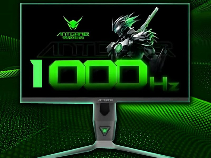 В следующем году Antgamer обещает выпустить монитор с частотой 1000 Hz