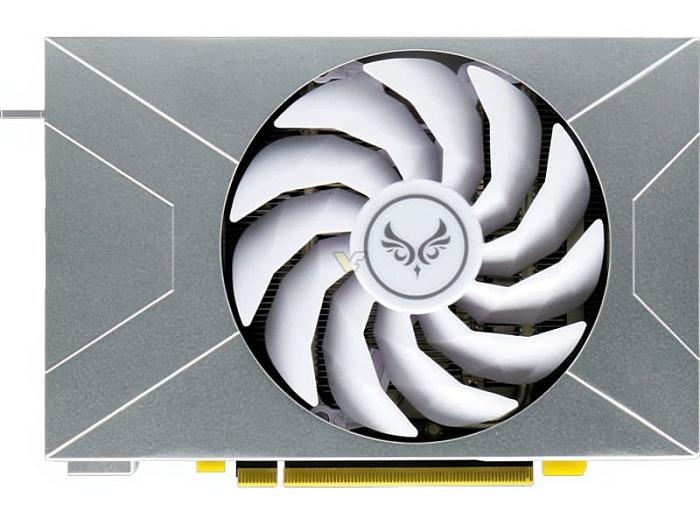 Zephyr GeForce RTX 4070 Sakura Snow X получила цельный металлический кожух