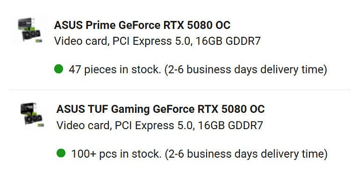 NVIDIA нарастила поставки GeForce RTX 5090   