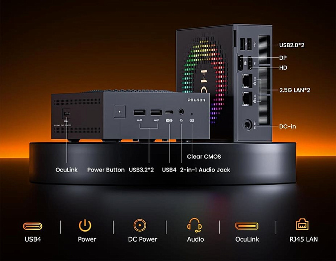 Мини-ПК PELADN HO5 с процессором Ryzen AI 9 HX 370 появился в продаже за $940 Мини-ПК PELADN HO5 с процессором Ryzen AI 9 HX 370 появился в продаже за $940