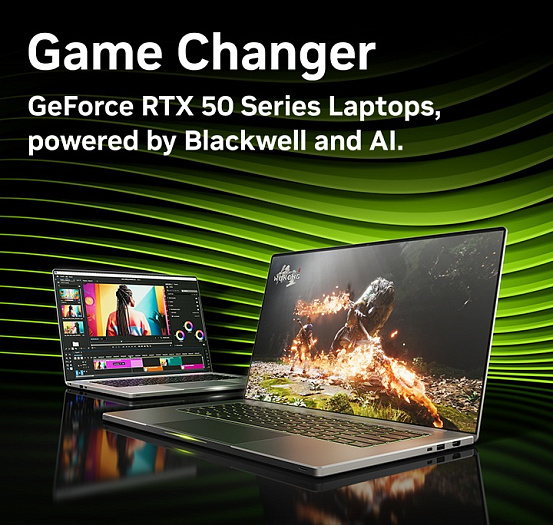 Предварительные заказы на ноутбуки с GeForce RTX 5000 откроются 25 февраля  