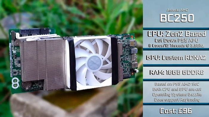 Видеокарта для майнинга AMD BC250 способна запускать игры