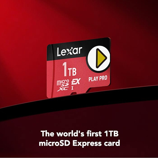 Lexar показала первую в мире карту microSD Express объемом 1 ТБ для Nintendo Switch 2