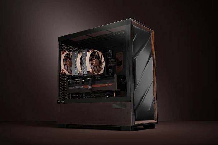 Antec и Noctua закончили работу над корпусом Flux Pro Noctua Edition
