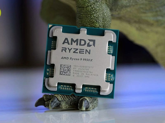 Два процессора Ryzen 9 9950X вышли из строя по неизвестным причинам