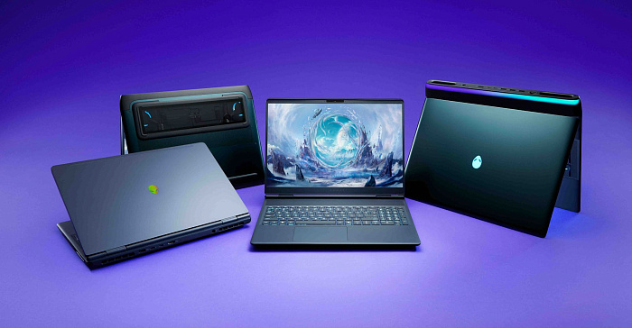 Dell анонсировала ноутбуки Alienware 16 Area-51 и 16X Aurora с антибликовыми OLED-дисплеями