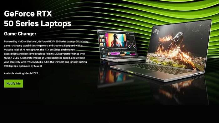 Запуск ноутбуков с NVIDIA GeForce RTX 5000M выглядит не лучшим образом