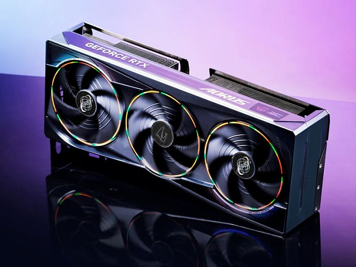GIGABYTE RTX 5080 AORUS Master страдает от утечки теплопроводящего геля