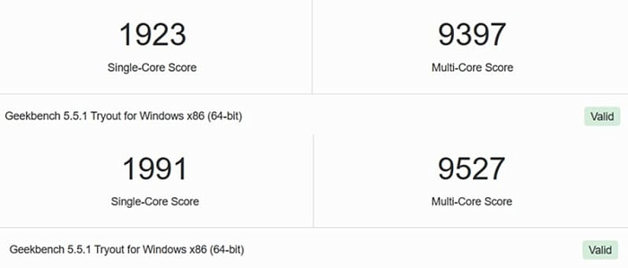 8-ядерные процессоры Intel Core Ultra 5 325 и 335 отметились в Geekbench
