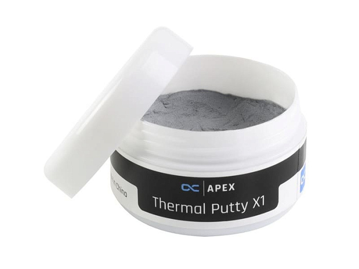 Alphacool отказывается от термопрокладок в пользу термошпаклёвки Apex Thermal Putty X1