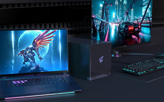 GIGABYTE AORUS RTX 5090 AI BOX &mdash; внешняя видеокарта с СЖО и блоком питания на 850 Вт