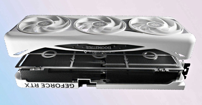 Видеокарты GALAX GeForce RTX 5090D/5080 Boomstar LUNA получили съемный кожух   