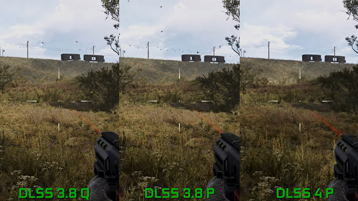 NVIDIA DLSS 4 без шансов превосходит по качеству DLSS 3.8 