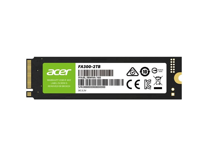 Acer выпустила твердотельный накопитель FA300