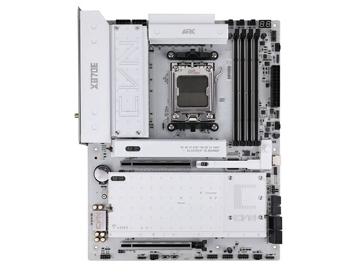 Colorful выпустила первую плату на чипсете X870E, относящейся к серии Ark Frozen