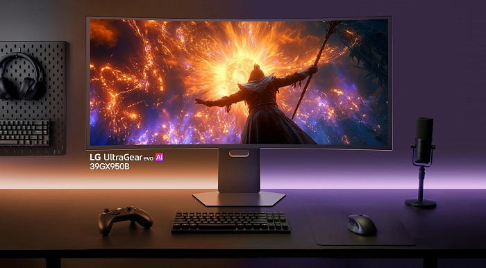 LG показала серию мониторов UltraGear evo AI с разрешением 5K2K и масштабированием на основе ИИ