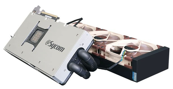 Sycom всё же внедрила видеокарту RTX 5090 Hydro LC Plus с СЖО в свои готовые ПК