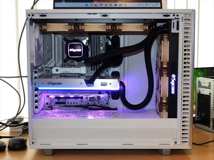 Sycom показала видеокарту GeForce RTX 5090 Hydro LC Graphics Plus с СЖО LINK+