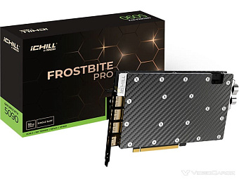 Inno3D RTX 5080/5090 iChill Frostbite Pro полагаются на однослотовый водоблок