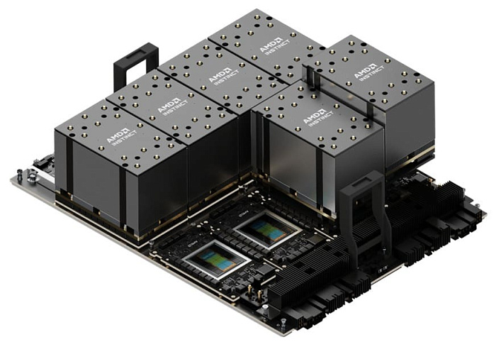 Слух: Samsung будет поставлять память HBM4 для ускорителей AMD Instinct MI450 Слух: Samsung будет поставлять память HBM4 для ускорителей AMD Instinct MI450