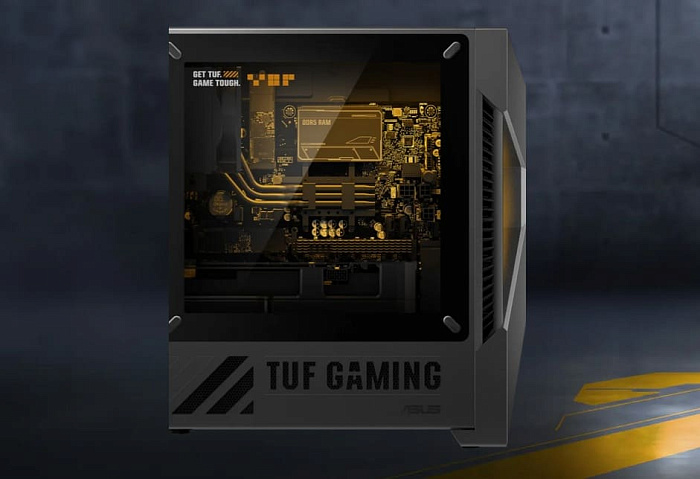 Готовый ПК ASUS TUF Gaming T500 работает с мобильными процессорами Intel Raptor Lake-H