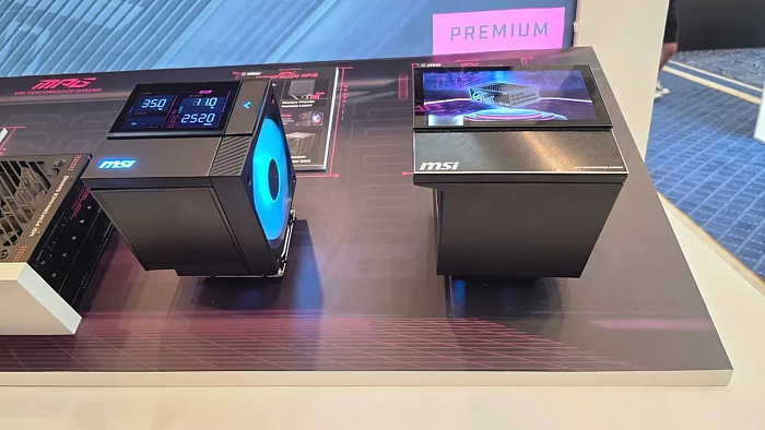 CES 2026: кулеры MSI MPG CoreFrozr AP15 и AP17 получили 6-дюймовые дисплеи
