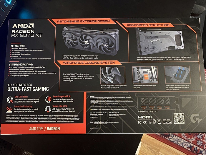 GIGABYTE Radeon RX 9070 XT уже продается на вторичном рынке за €1600