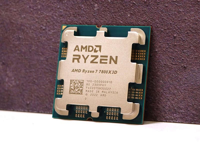 AMD Ryzen 7 7800X3D стал самым популярным процессором в Германии
