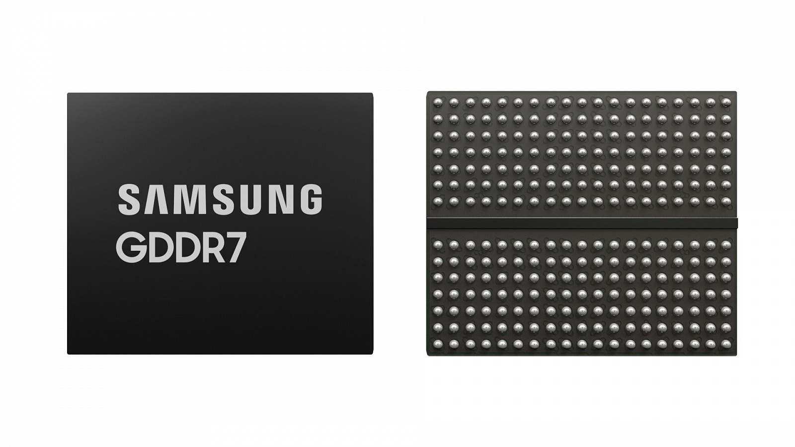 Samsung анонсировала выпуск своих первых модулей памяти стандарта GDDR7 для  графических карт RTX 50xx.