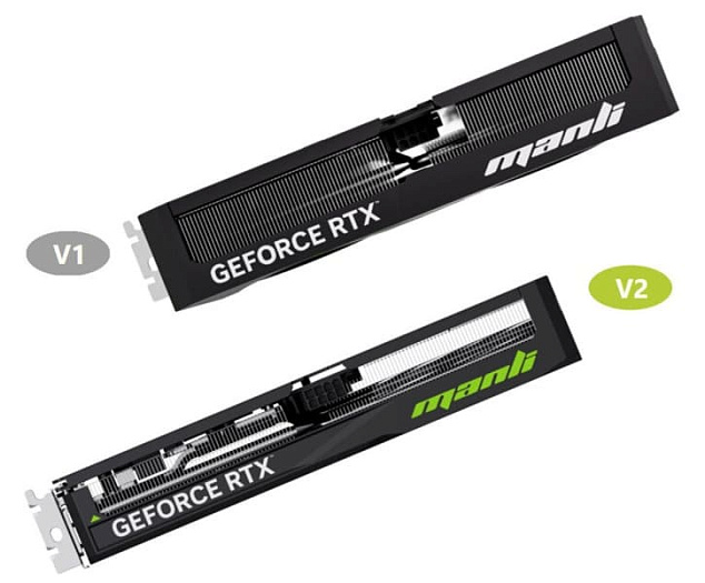 Manli выпустила уменьшенную GeForce RTX 5060 Ti V2 с упрощённым охлаждением