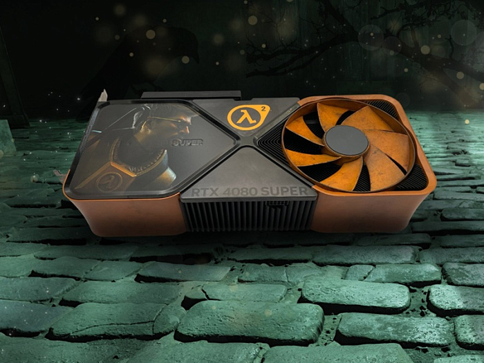 NVIDIA разыгрывает лимитированную GeForce RTX 4080 SUPER в честь 20-летия Half-Life 2