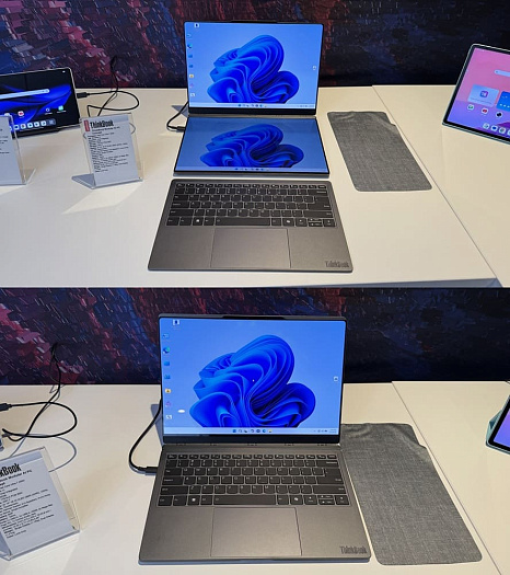 Lenovo показала концептуальные устройства Legion Go Fold и ThinkPad Modular AI PC