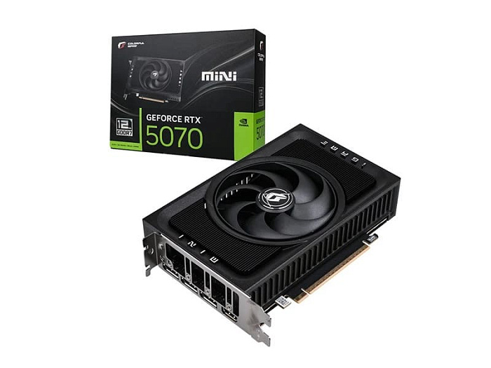 Colorful выпустила миниатюрные видеокарты iGame GeForce RTX 5060 Ti / 5070 Mini