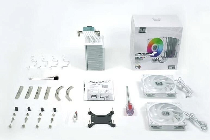 Процессорный кулер Scythe Mugen 6 теперь доступен в белом исполнении White Edition