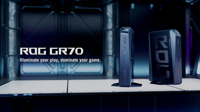 ASUS отказалась от маркировки "NUC" при запуске мини-ПК ROG GR70 на базе AMD