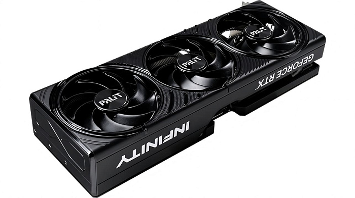 Palit выпустила полностью чёрную видеокарту GeForce RTX 5080 Infinity 3