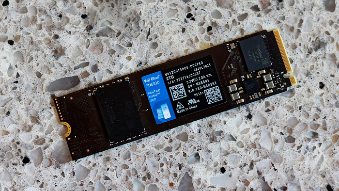 Накопитель SanDisk WD Blue SN5100 предлагает 30% рост скорости по сравнению с SN5000